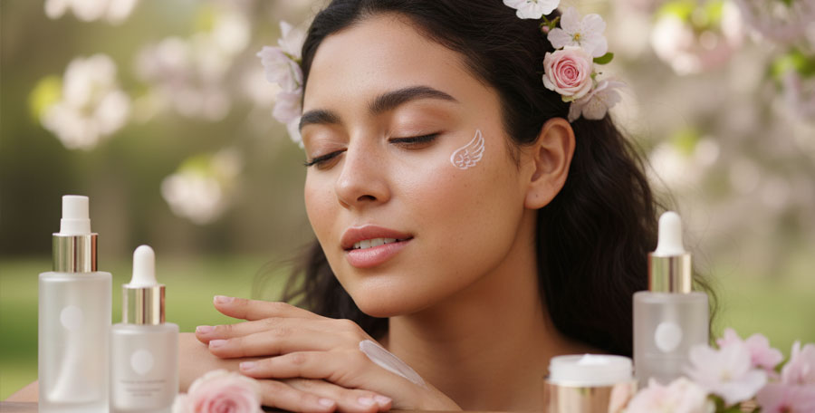 Promociones en skincare: hidratación con sello de ángel Promociones en skincare: hidratación con sello de ángel