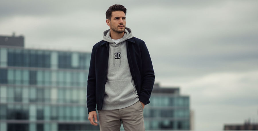Sudaderas para hombre: moda y comodidad... ¡total!