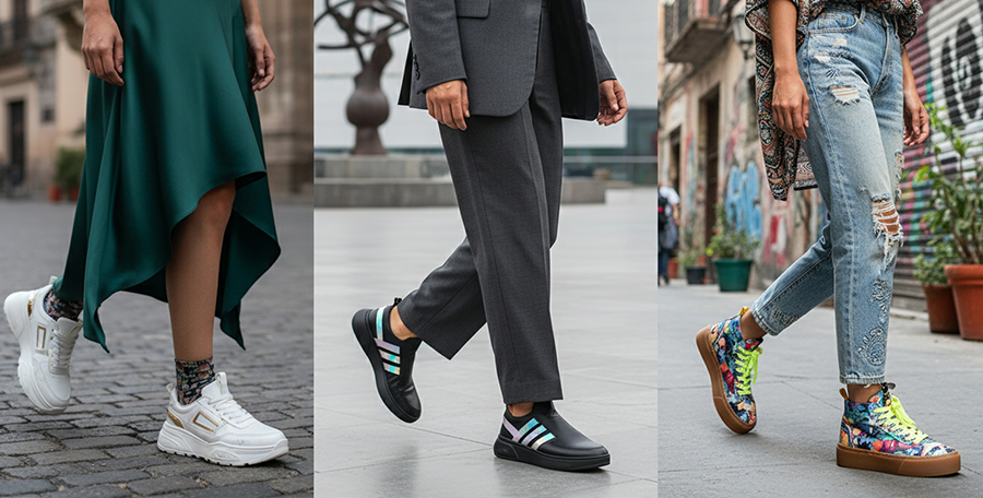 Tipos de zapatillas modernas que no pueden faltarte