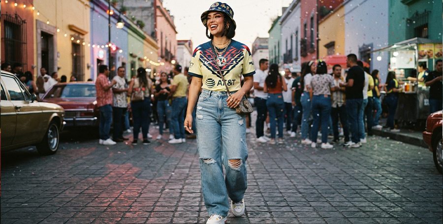Estrena la playera del América en esta fiesta de futbol Estrena la playera del América en esta fiesta de futbol