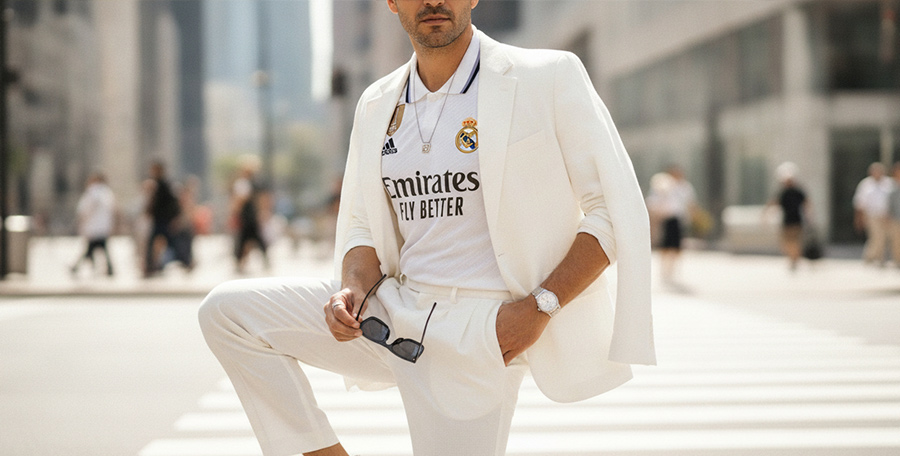 Playera del Real Madrid: estilo rey de Europa hoy