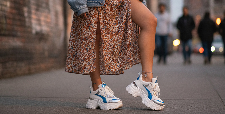 Tenis dama: el secreto para armar un styling inesperado