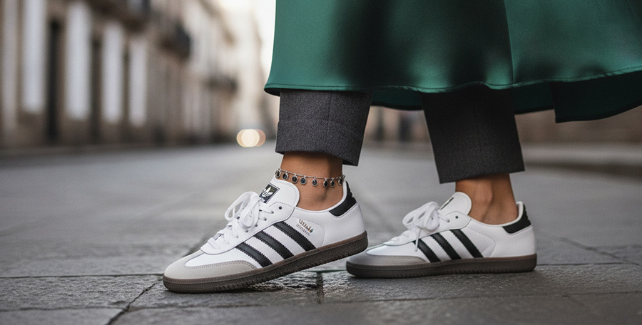 Samba Adidas mujer: el secreto para un styling de culto