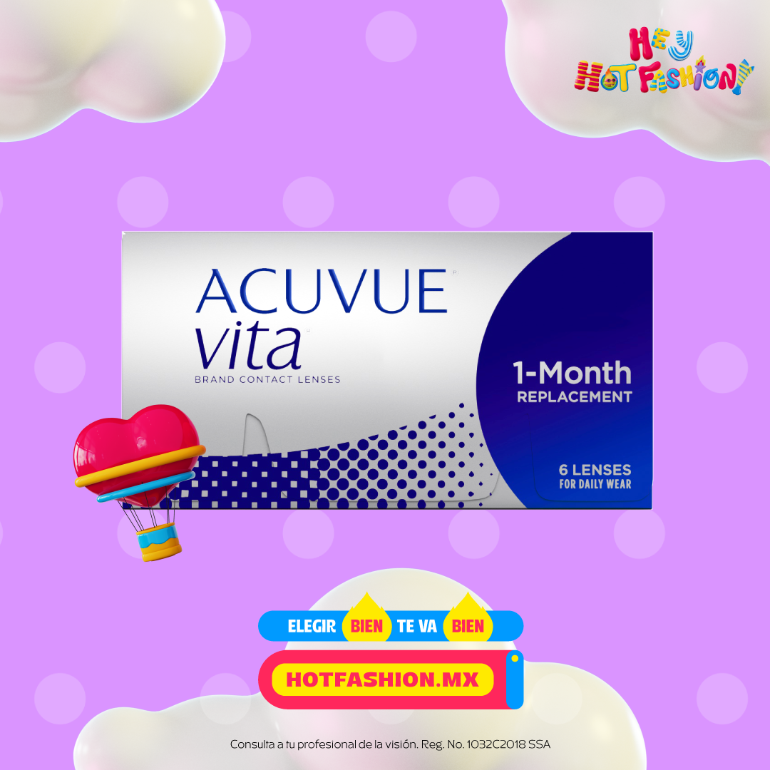 Hasta 30% off en lentes de contacto de la familia ACUVUE VITA® 