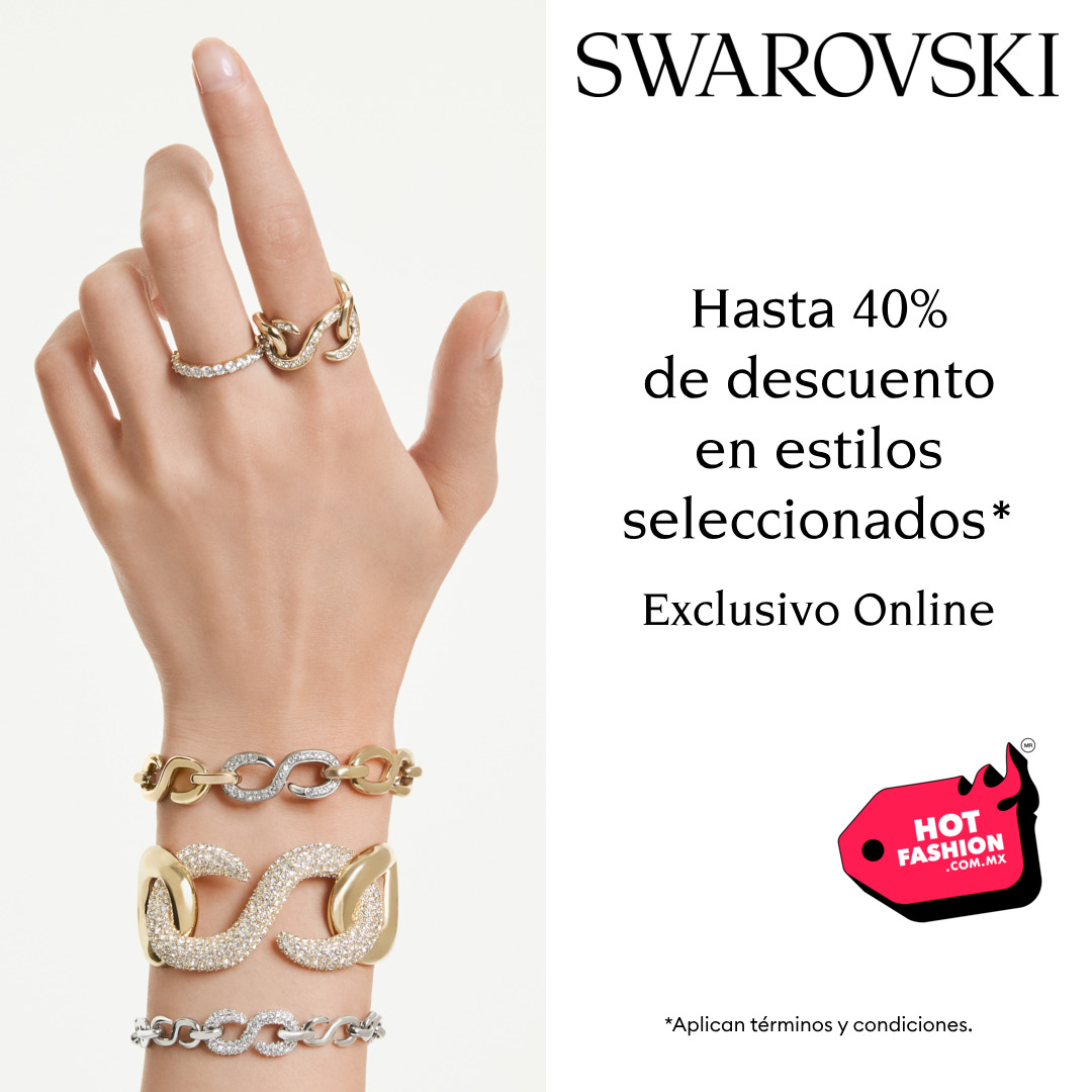 Descubre Swarovski en Hot Fashion con ofertas en joyería, relojes y decoración.