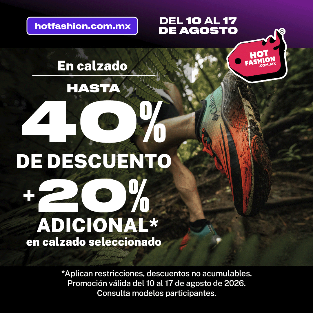 Calzado outdoor con 40% + 20% adicional en productos seleccionados Columbia